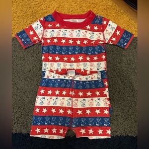 Hanna Andersson Snoopy Patriotic Jammies